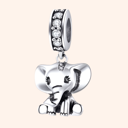 Charm Elefante Plata 925 - Charmsymore