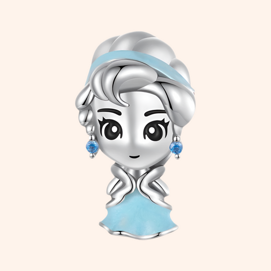 Charm Elsa Plata S925 - Charmsymore