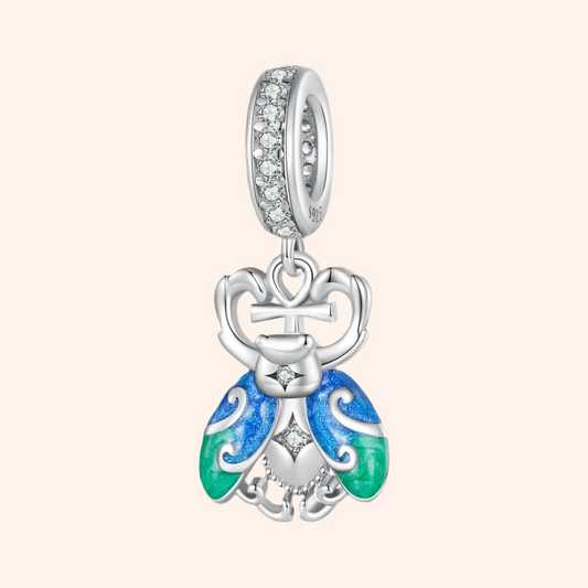 Charm Escarabajo  Plata 925 - Charmsymore