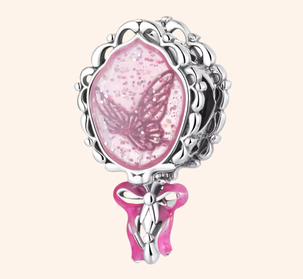 Charm Espejo Plata 925 - Charmsymore