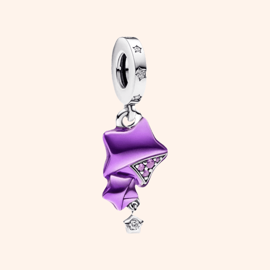 Charm Estrellas Moradas S925 - Charmsymore