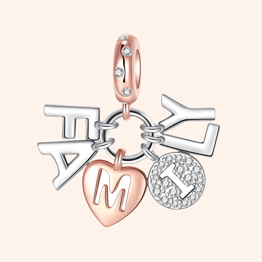 Charm Familia Plata S925 - Charmsymore