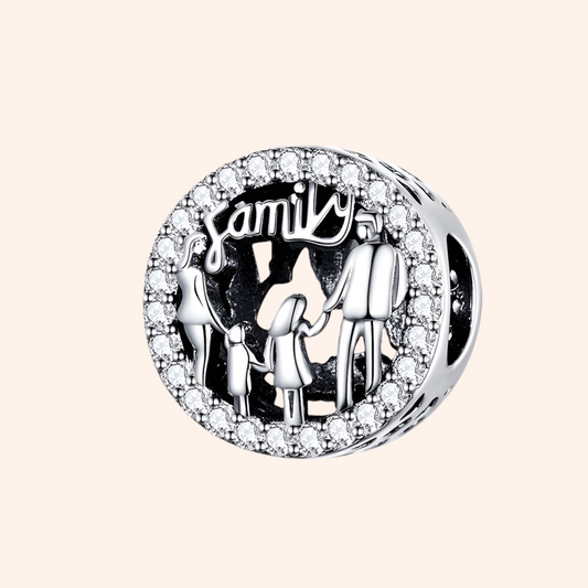 Charm Familia Plata S925 - Charmsymore