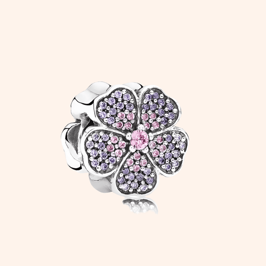 Charm Flor Plata S925 - Charmsymore