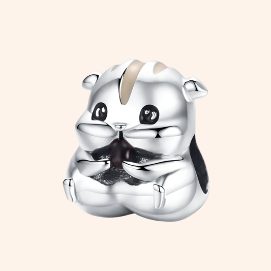 Charm Hamster Plata S925 - Charmsymore