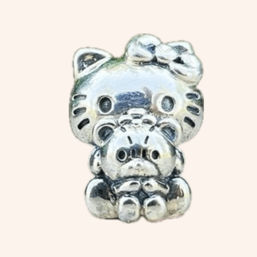 Charm Hello Kitty Plata S925 - Charmsymore