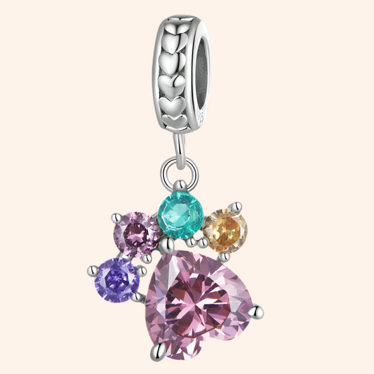 Charm Huellita Colgante Plata S925 - Charmsymore