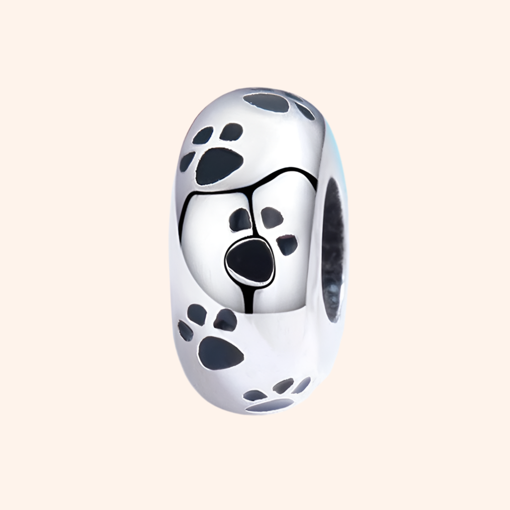 Charm Huellita Traviesa Plata S925 - Charmsymore