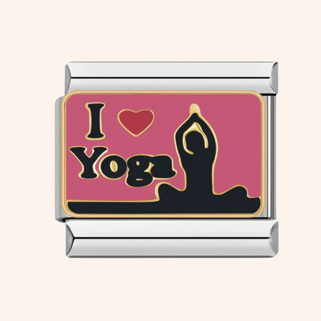 Charm Italiano I Love Yoga 𝗘𝗡𝗧𝗥𝗘𝗚𝗔 𝗜𝗡𝗠𝗘𝗗𝗜𝗔𝗧𝗔 - Charmsymore