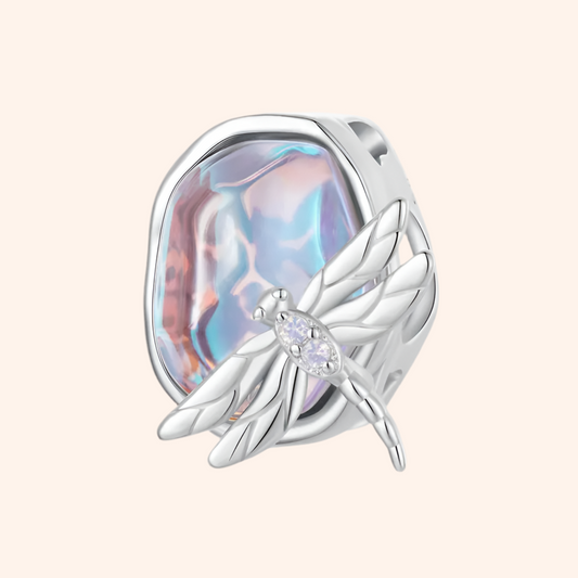 Charm Libélula Plata S925 - Charmsymore