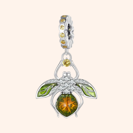 Charm Luciérnaga Plata 925 - Charmsymore