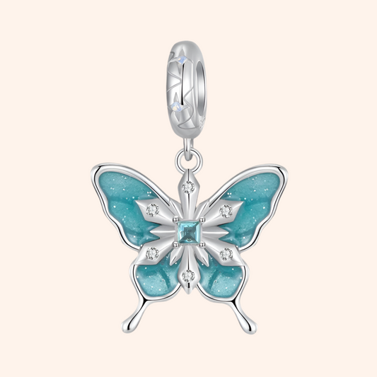 Charm Mariposa Plata S925 - Charmsymore