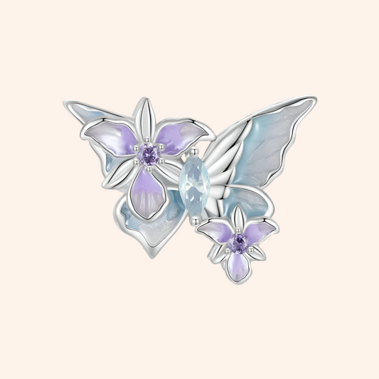 Charm Mariposa Plata S925 - Charmsymore