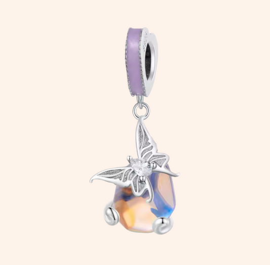 Charm Mariposa Plata S925 - Charmsymore