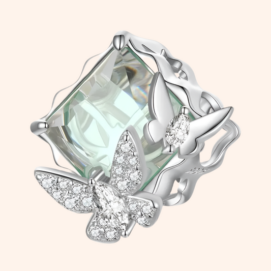 Charm Mariposas Plata S925 - Charmsymore