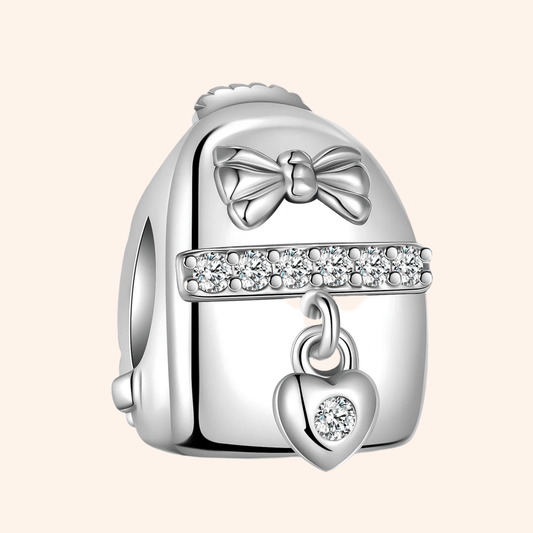 Charm Mochila Plata S925 - Charmsymore