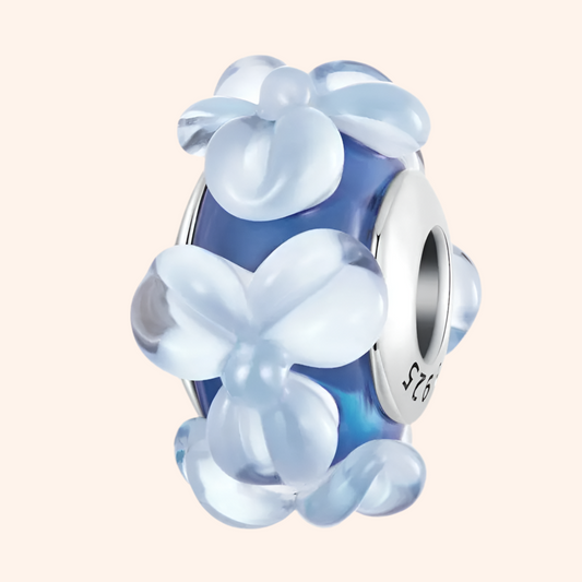 Charm Nube Azul Plata S925 - Charmsymore