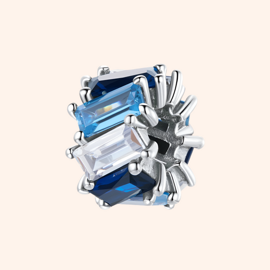 Charm Ocean Crystal Plata S925 - Charmsymore