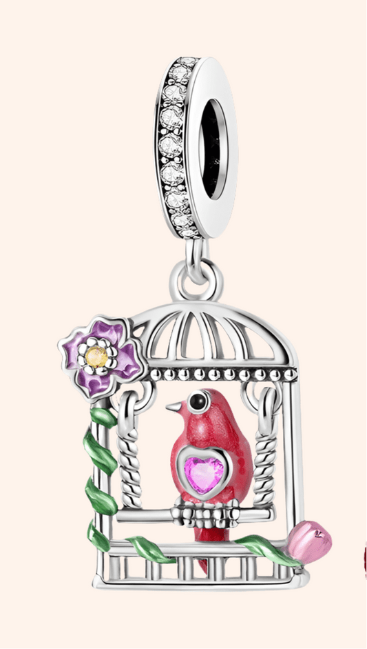 Charm Pajarito S925 - Charmsymore