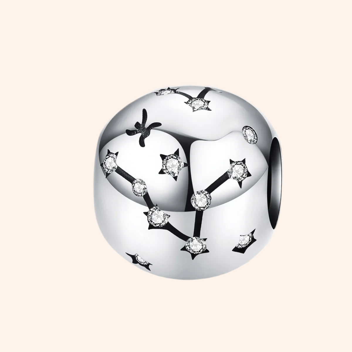 Charm Piscis Plata S925 - Charmsymore