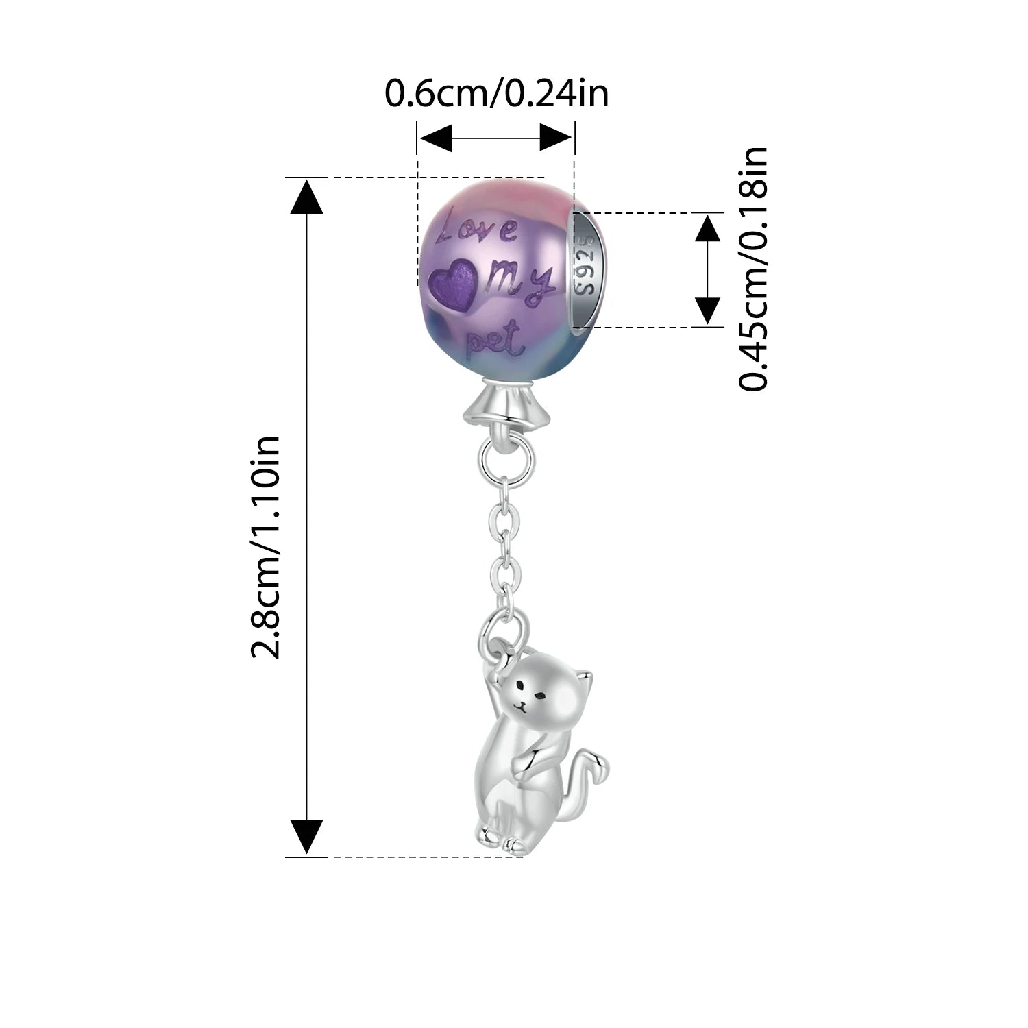 Charm Plata S925 - Charmsymore