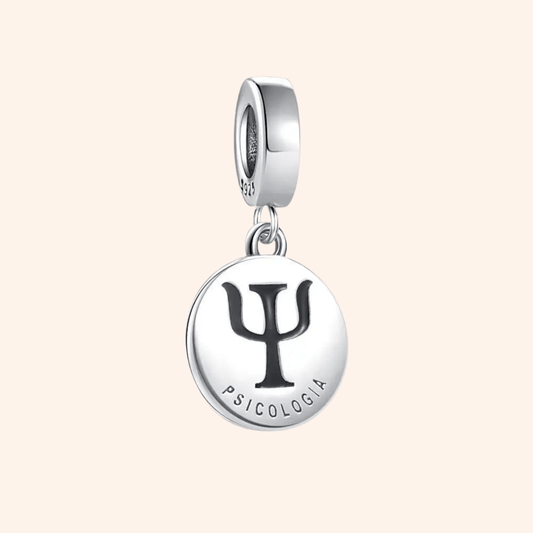 Charm Psicología  Plata S925 Profesiones - Charmsymore