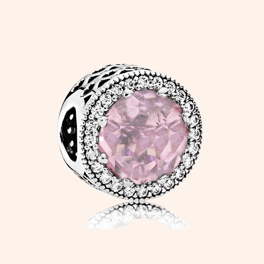 Charm Rosa Piedra S925 - Charmsymore