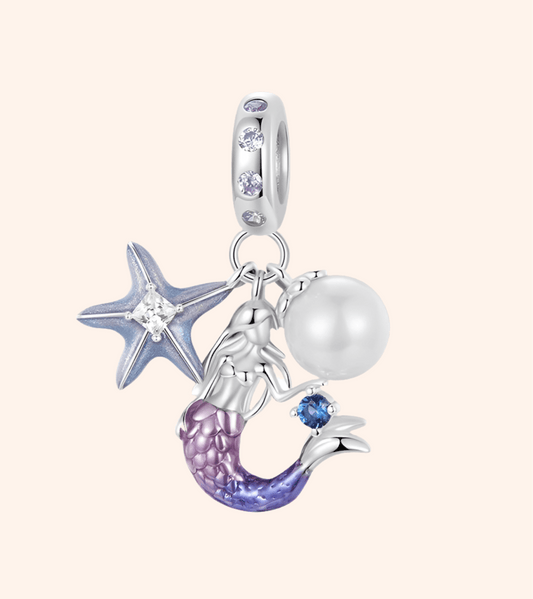 Charm Sirena Colgante S925 Mar - Charmsymore