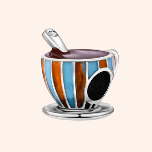 Charm Taza de Café S925 - Charmsymore