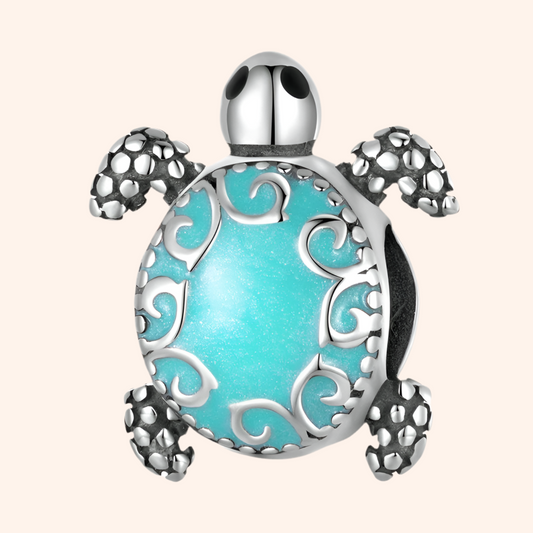 Charm Tortuga Plata S925 - Charmsymore