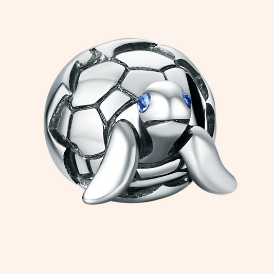 Charm Tortuga Plata S925 - Charmsymore