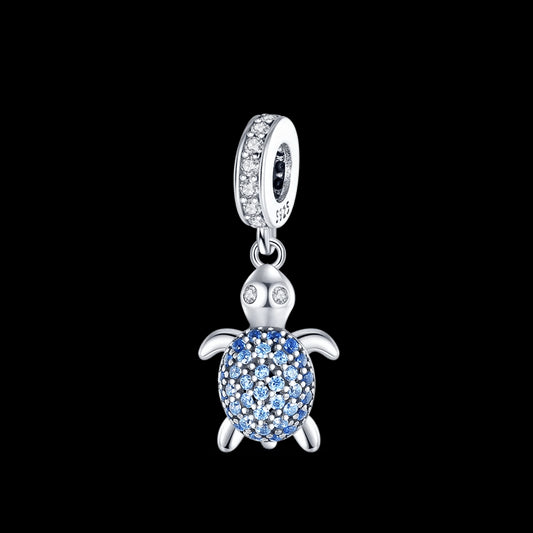 Charm Tortuga Plata S925 Mar - Charmsymore