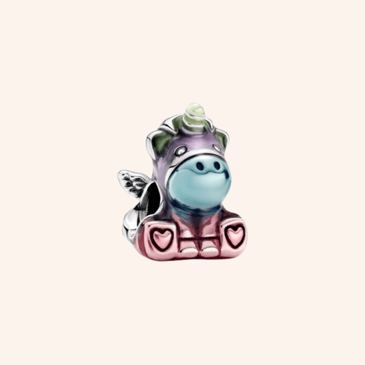 Charm Unicornio Plata S925 - Charmsymore