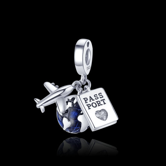 Charm Viaje Plata S925 - Charmsymore