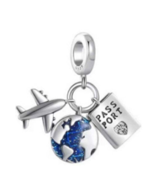 Charm Viaje S925 Entrega Inmediata