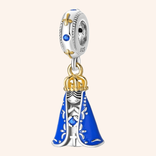 Charm Virgen Plata S925 - Charmsymore