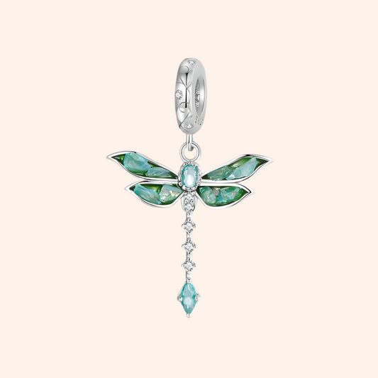 Charms Libélula Plata S925 - Charmsymore