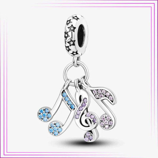 Charms Notas Musicales S925 - Charmsymore