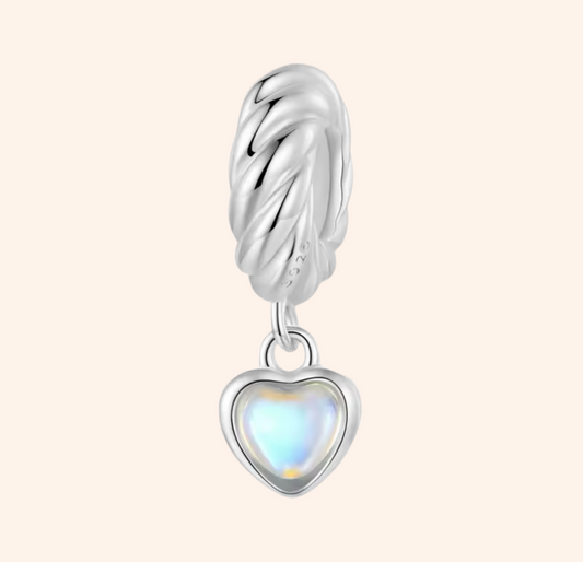 Clip Corazón Plata S925 - Charmsymore