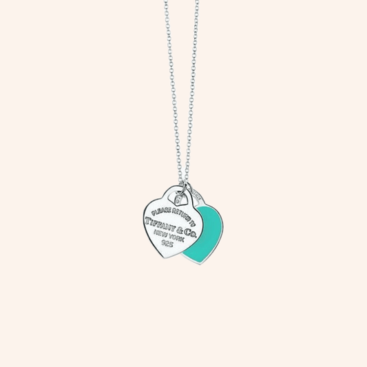 Collar Corazón Verde Plata S925 𝗘𝗡𝗧𝗥𝗘𝗚𝗔 𝗜𝗡𝗠𝗘𝗗𝗜𝗔𝗧𝗔 - Charmsymore