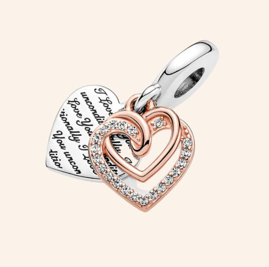 Corazón Charm Plata S925 - Charmsymore