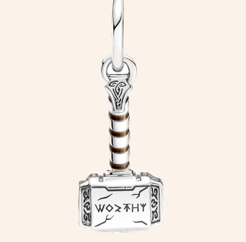 Mjolnir Thor Charm S925 - Charmsymore