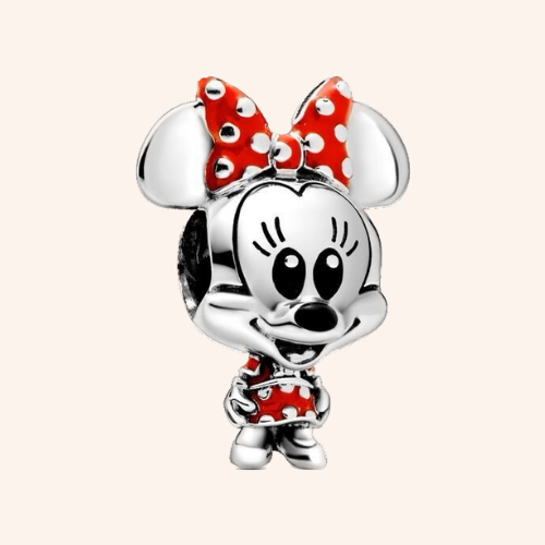 Minnie Charm Plata S925 - Charmsymore