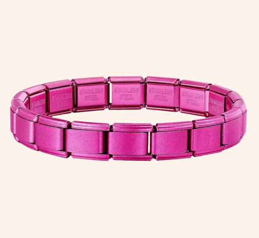Italian Bracelet Rosa - Charmsymore