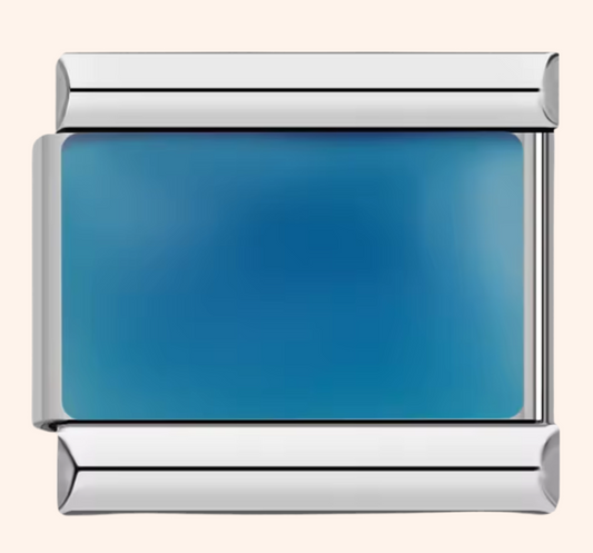 Italian Charm Azul 𝗘𝗡𝗧𝗥𝗘𝗚𝗔 𝗜𝗡𝗠𝗘𝗗𝗜𝗔𝗧𝗔 - Charmsymore