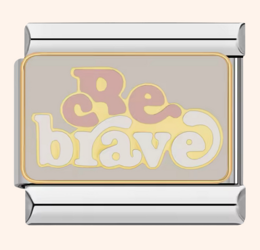 Italian Charm Be Brave 𝗘𝗡𝗧𝗥𝗘𝗚𝗔 𝗜𝗡𝗠𝗘𝗗𝗜𝗔𝗧𝗔 - Charmsymore
