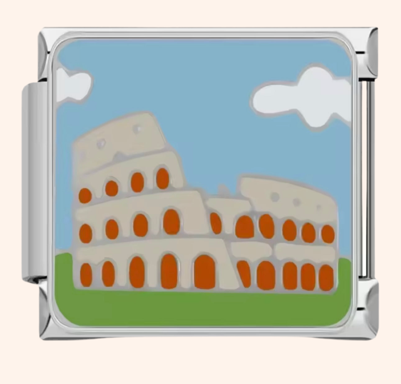 Italian Charm Coliseo Romano 𝗘𝗡𝗧𝗥𝗘𝗚𝗔 𝗜𝗡𝗠𝗘𝗗𝗜𝗔𝗧𝗔 - Charmsymore