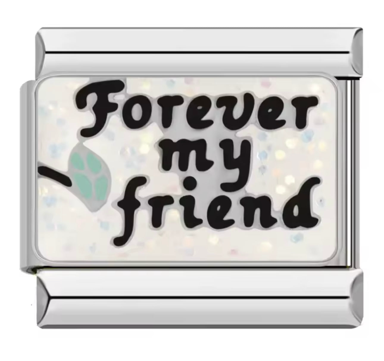 Italian Charm Forever My Friend - Charmsymore