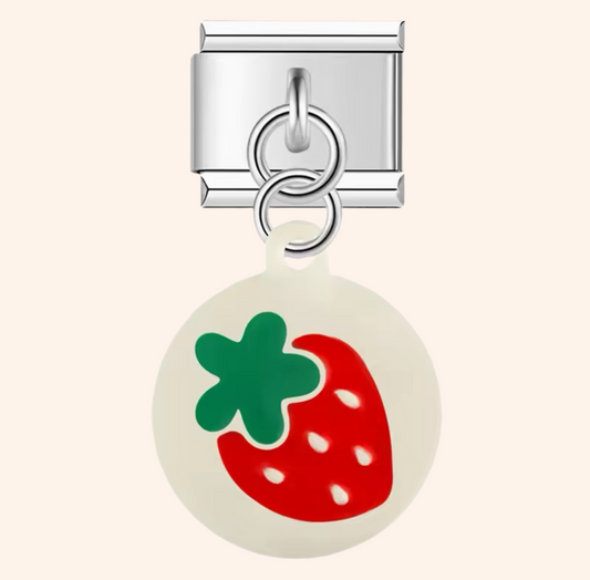 Italian Charm Fresa 𝗘𝗡𝗧𝗥𝗘𝗚𝗔 𝗜𝗡𝗠𝗘𝗗𝗜𝗔𝗧𝗔 - Charmsymore