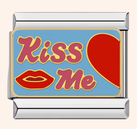 Italian Charm Kiss Me - Charmsymore